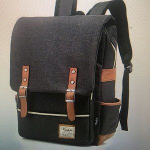 Feskin Laptop Travel Rucksack Backpack Gray
